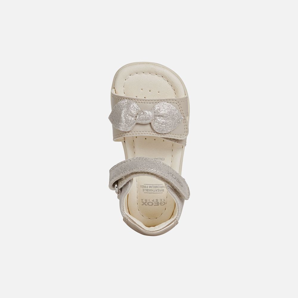 Geox Sandals Beige Alul Girl - Geox Baby Shoes - ZUSVAJ719